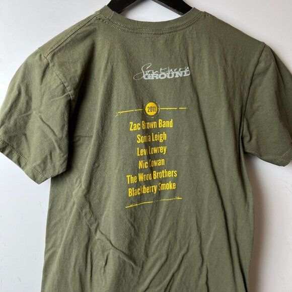 2011 Southern Ground Artists T Shirt Womens Green Small S Graphic Tee Cotton - Picture 14 of 14